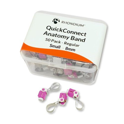 Rhondium Quick Connect Retainerless Tofflemire Matrix Refill Bands - GoldenDent - GoldenDent